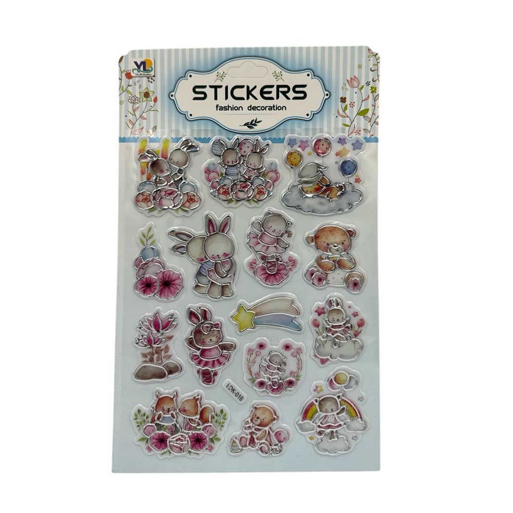 OEMΠασχαλινά Αυτοκόλλητα Λαγουδάκια 2 Σχέδια- 1 Τμχpapell.gr